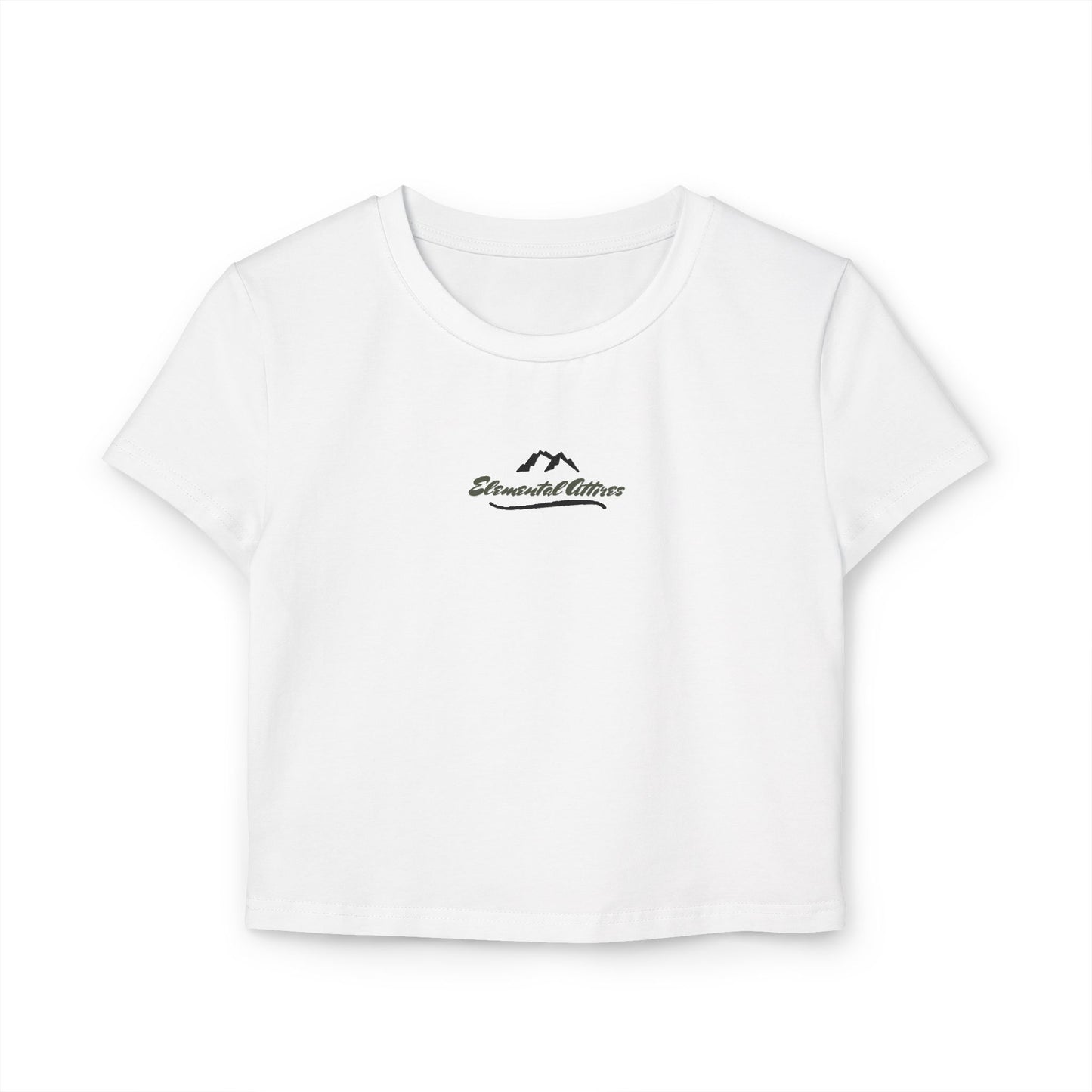 Original ELEMENTAL ATTIRES organic cotton collection baby tee T-Shirt - Elemental Attires